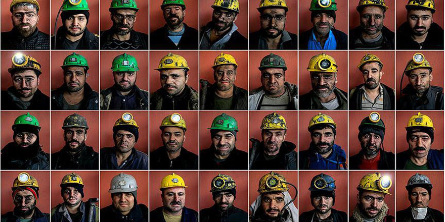 Madenciler rızık için yer altında çalışıyor