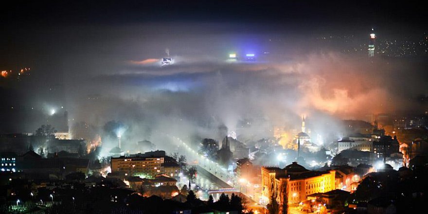 Saraybosna'nın havası solunamayacak derecede pis