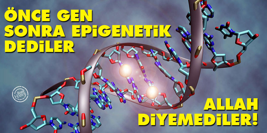Önce gen, sonra epigenetik dediler, Allah diyemediler!