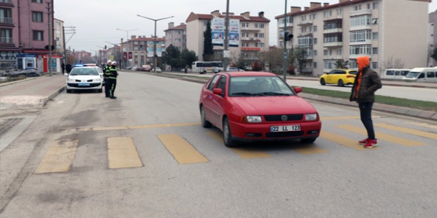 Edirne'deki denetimlerde sürücülere ceza yağdı