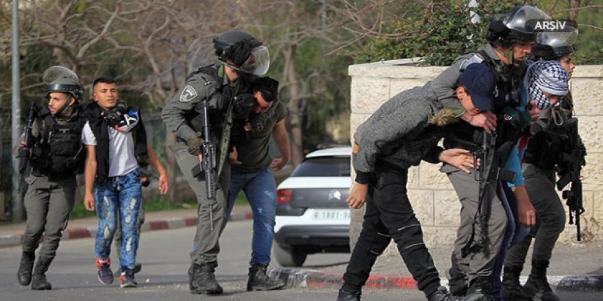 İşgalci İsrail'den 21 Filistinliye gözaltı kararı