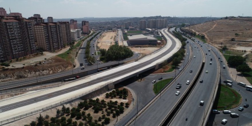 Gaziantep'in raylı sistemi bitmek üzere