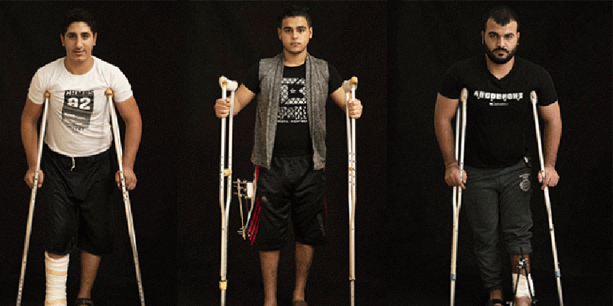 İsrail askerleri Filistinlileri sakat bırakmak için ateş açıyor