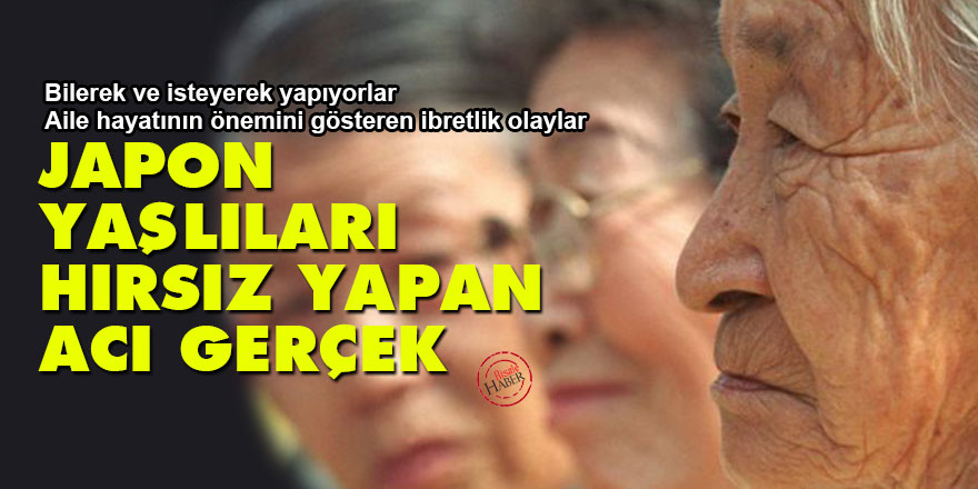 Japon yaşlıları hırsız yapan acı gerçek