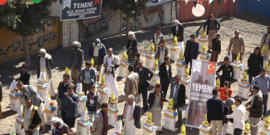 Cansuyu Derneğinden Yemen'e gıda yardımı