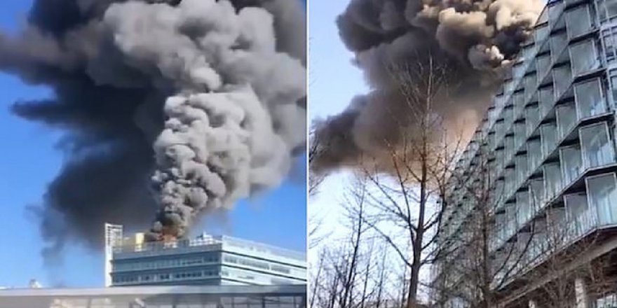 İnternet devi Google'ın ofisi yandı