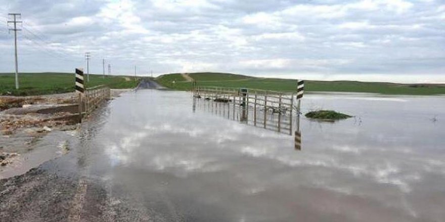 Sağanak yağış Şanlıurfa'da hayatı etkiledi