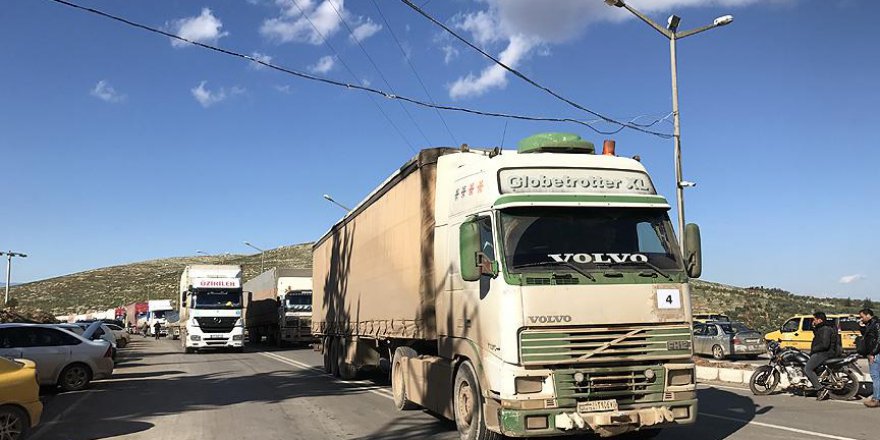 İdlib için 11 tır yardım