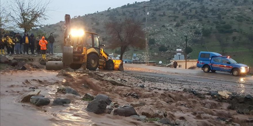 Kilis'in sağanak yağışla imtihanı