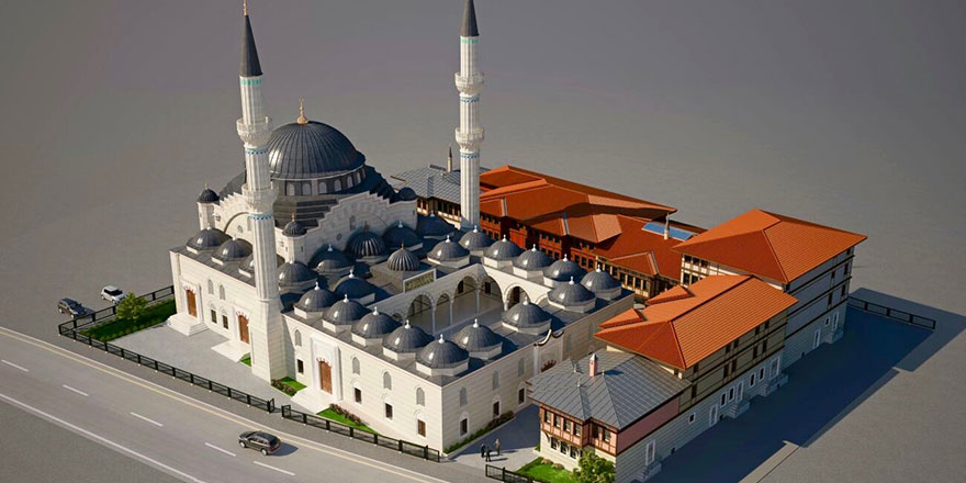 Tamamlandığında Avrupa'nın en büyük camisi olacak