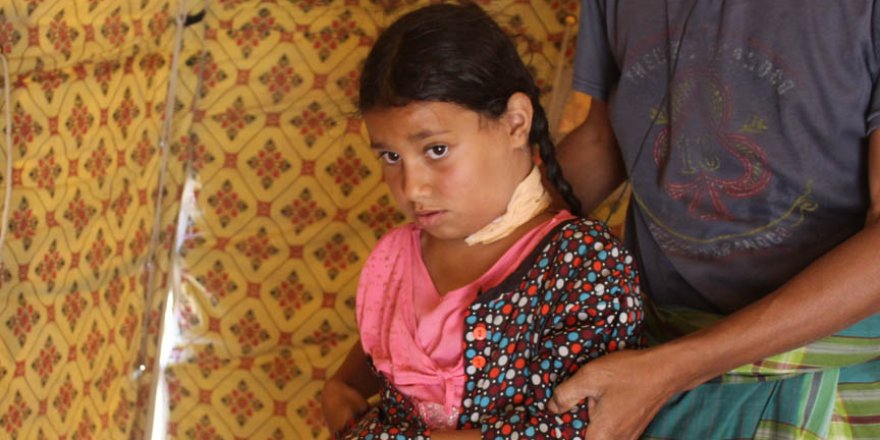 Yemenli babanın kızı için çırpınışı