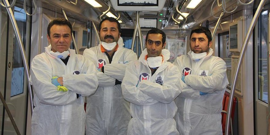 Metroların temizliği onlara emanet