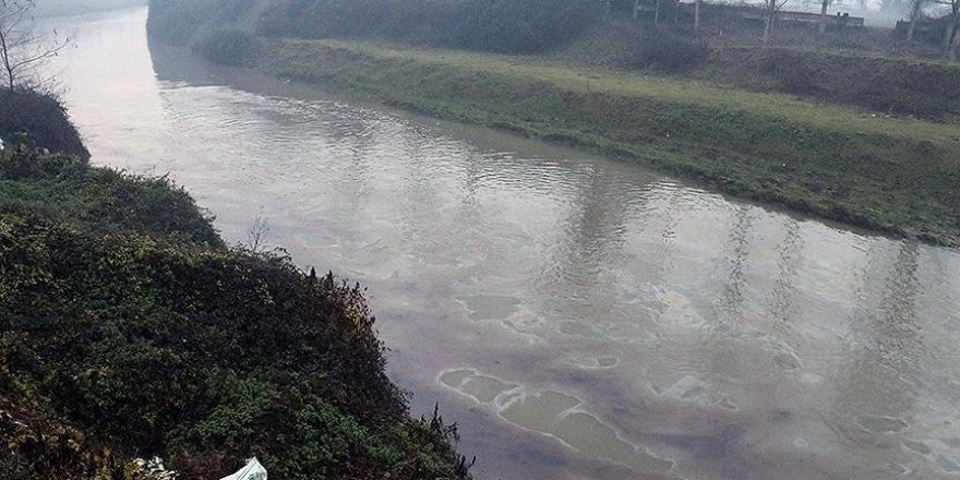 Melen Çayı'na karışan atık temizleniyor