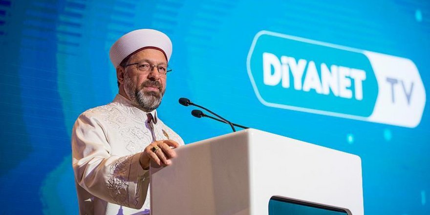 Ali Erbaş Diyanet TV tanıtımında konuştu