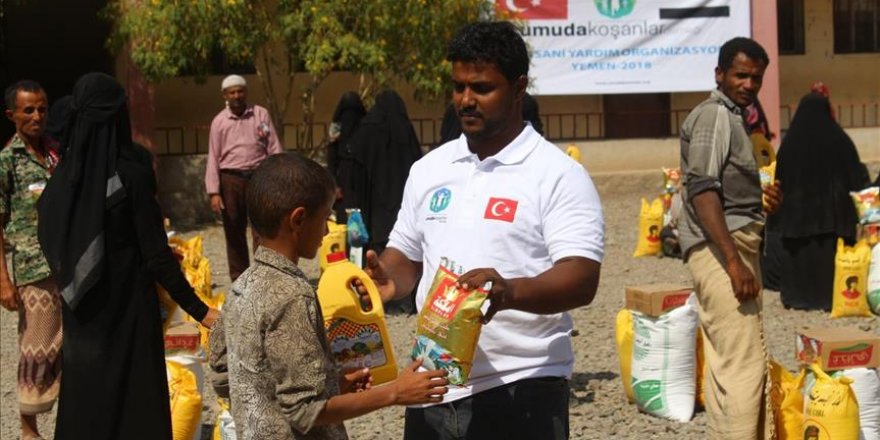 Umuda Koşanlar Derneği'nden Yemen'e yardım