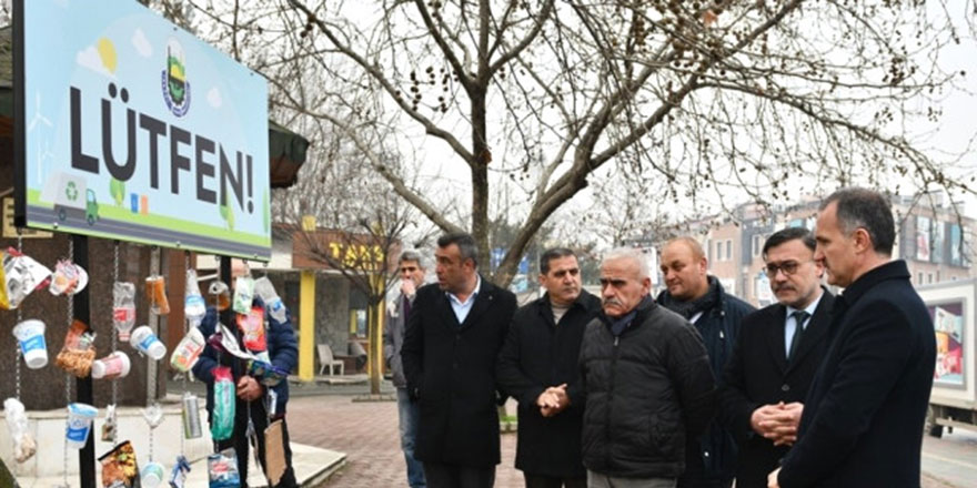 İnegöl Belediyesi'nden 'Lütfen' uygulaması