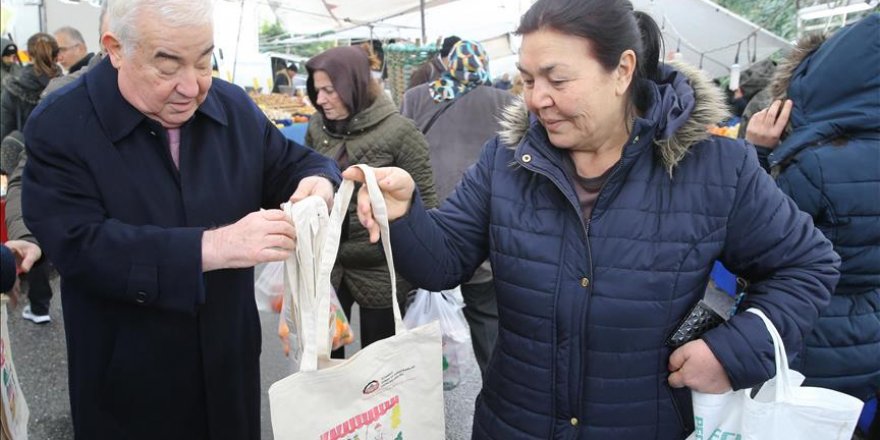 Poşet kararı sonra İstanbul Esnaf Odaları Birliği'nden bez çanta hamlesi