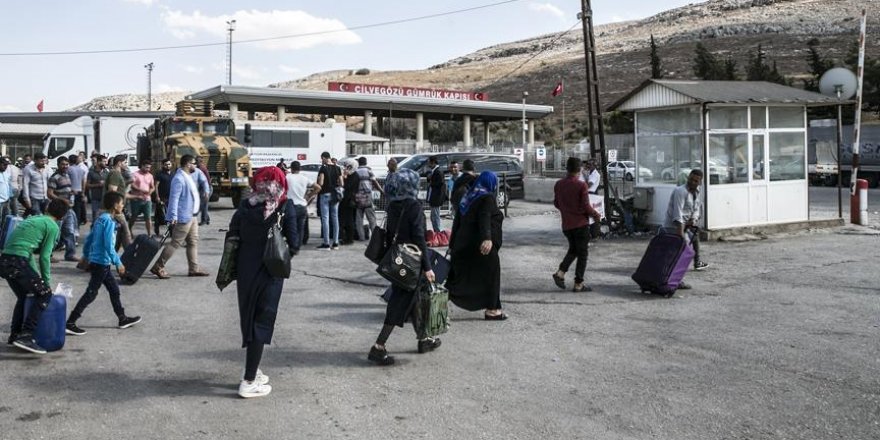 294 bin 480 Suriyeli ülkesine döndü