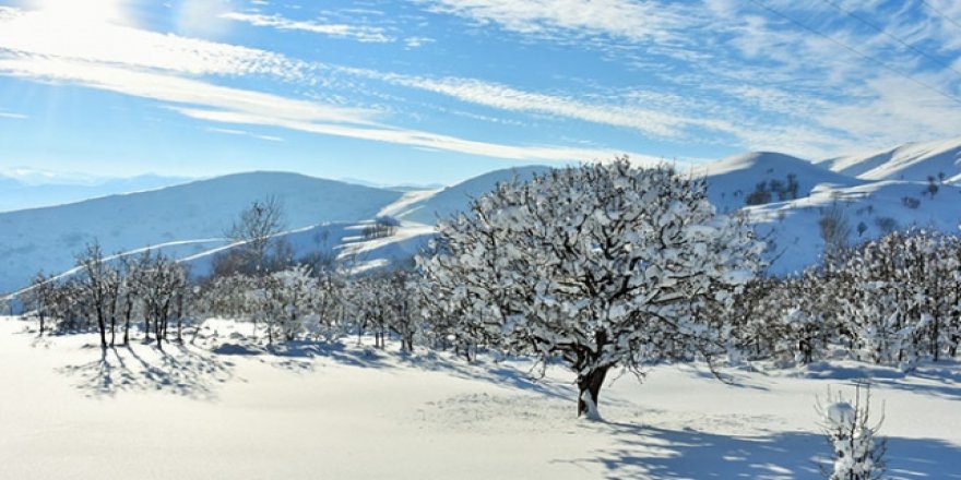 Doğu'da kış mevsiminin zorlukları ve güzellikleri bir arada yaşanıyor