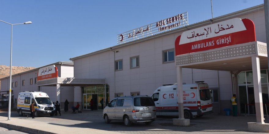 Suriye'de terörden temizlenen bölgede '112 acil komuta merkezi' açıldı