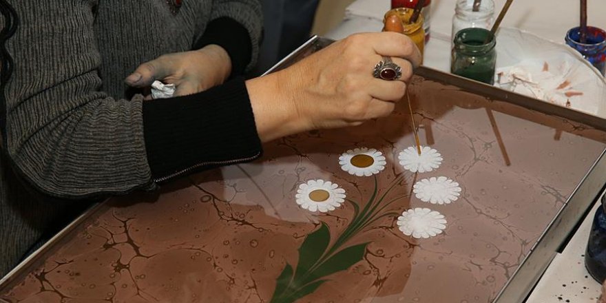 Ebru Sanatı Pakistan'da