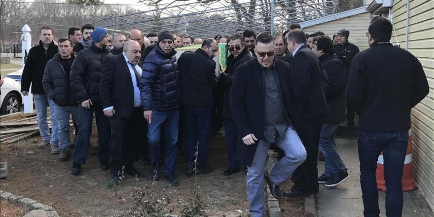 ABD'de öldürülen benzinci Türk'ün cenaze namazı kılındı