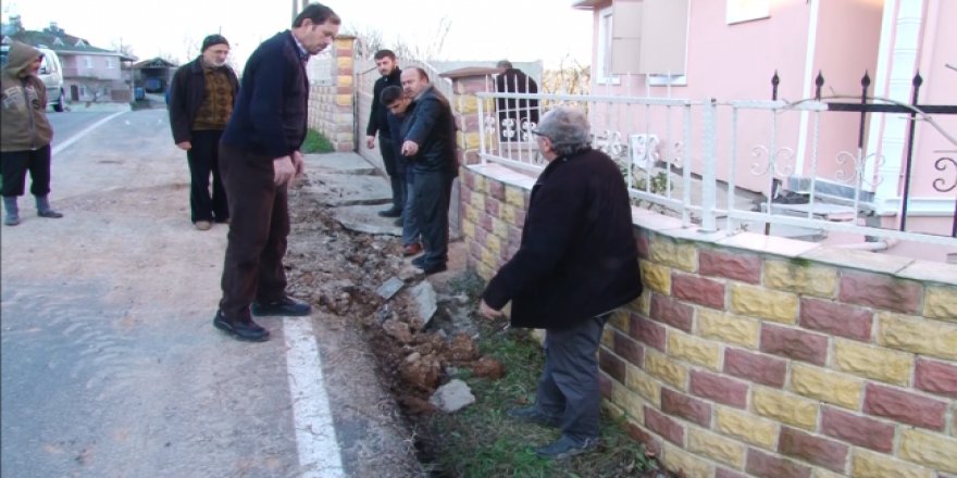 Sakarya'da heyelan tehlikesi