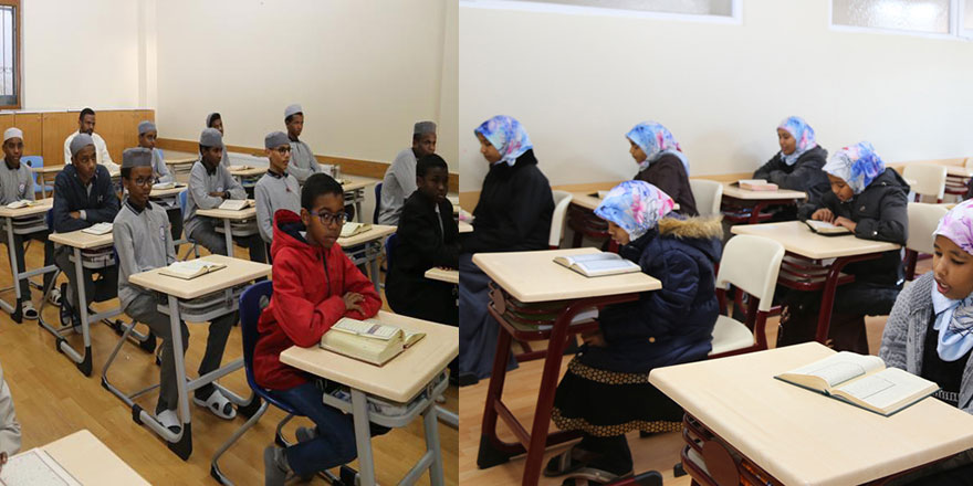 Sudanlı öğrenciler hafızlık için Türkiye'ye geldi