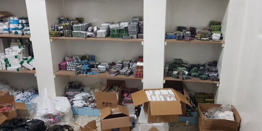 Gaziantep'te binlerce kaçak tıbbi ilaç ele geçirildi