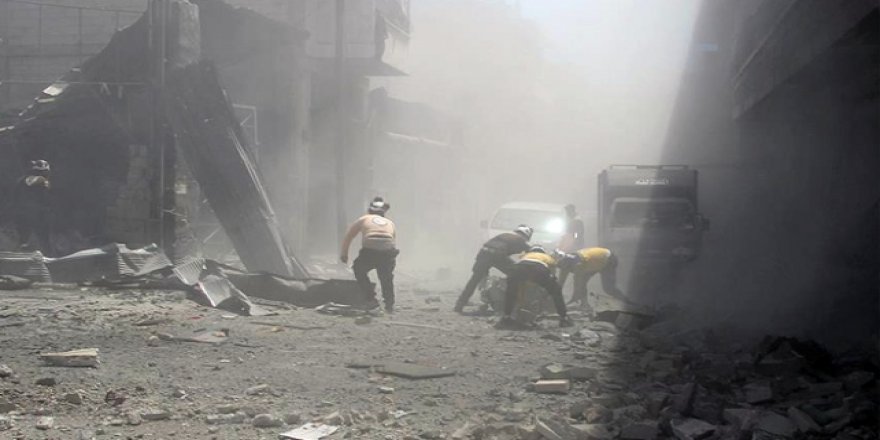 Esed rejiminden sivil yerleşim yerlerine saldırı