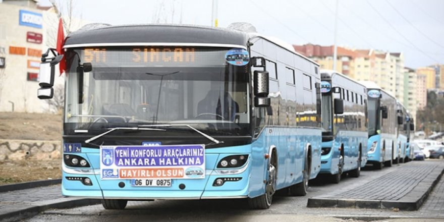 Ankara'da toplu taşımada yeni dönem