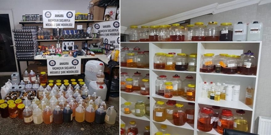 Evini elektronik sigara imalathanesine çevirmiş