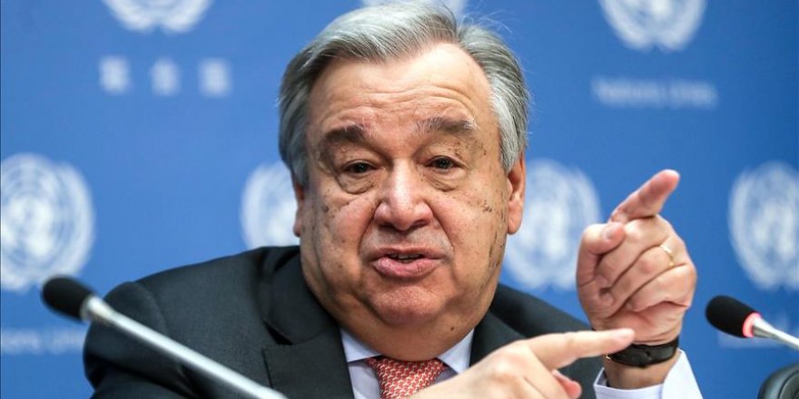 BM Genel Sekreteri Guterres'e ödül