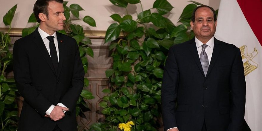Macron'dan Sisi'ye 'milyar avroluk' ziyaret