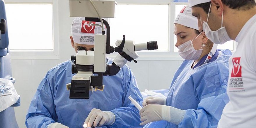 Yeryüzü Doktorları'ndan 2018'de 5 bin 441 katarakt ameliyatı