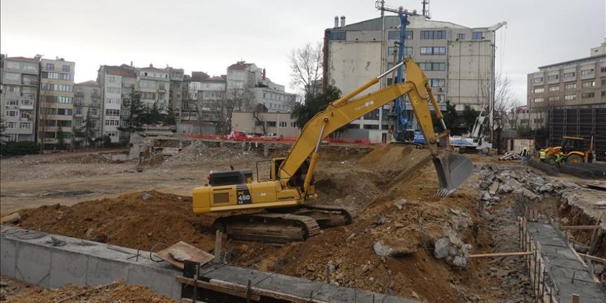 AKM'de kazık çakma ve hafriyat çalışmaları başladı