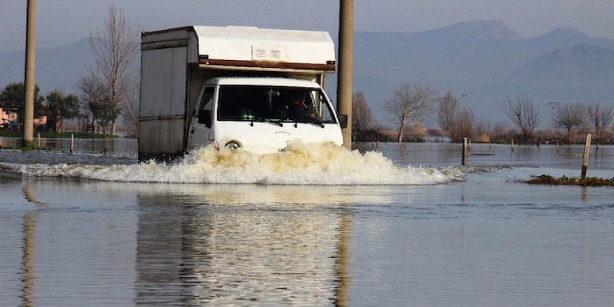 Ocak ayında yağış rekoru kıran Aydın sular altında