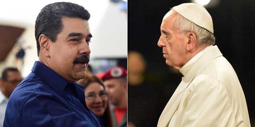 Maduro çareyi Papa'ya yazmakta buldu