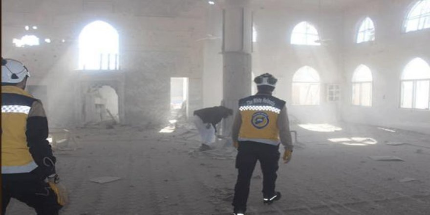 Beşşar Esed camiye saldırdı