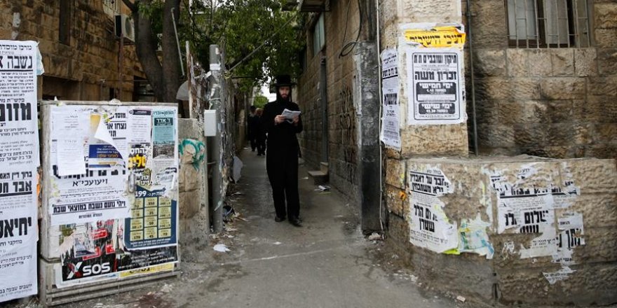 Batı Kudüs'te haremlik selamlık sokak uygulaması