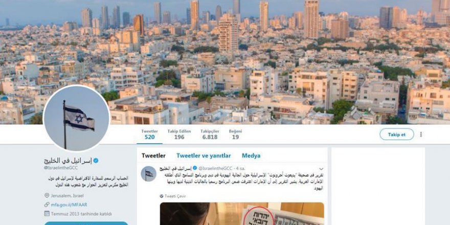 İsrail'den Körfez ülkelerine 'sanal büyükelçilik'