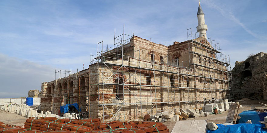 'Enez Ayasofyası' bu yıl ibadete açılacak darısı İstanbul'dakine