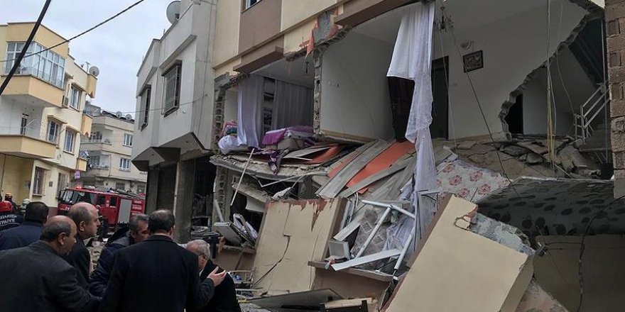 Gaziantep'te doğal gaz patlaması: 5 yaralı