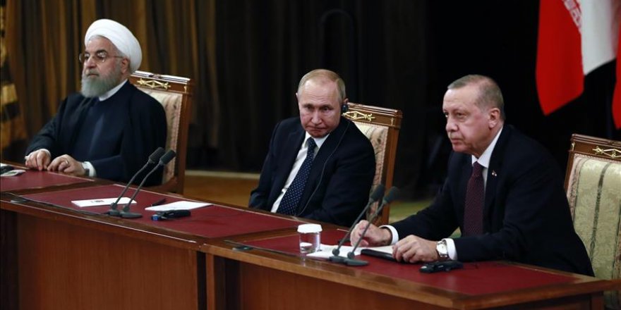 Türkiye-Rusya-İran'dan ortak açıklama