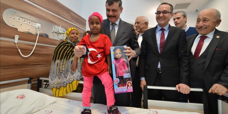 Cibuti'den Çorum'a şifa bulmaya geldiler
