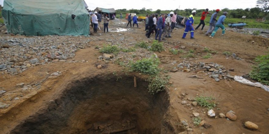 Zimbabve’de göçük altındaki madenciler kurtarılamayacak