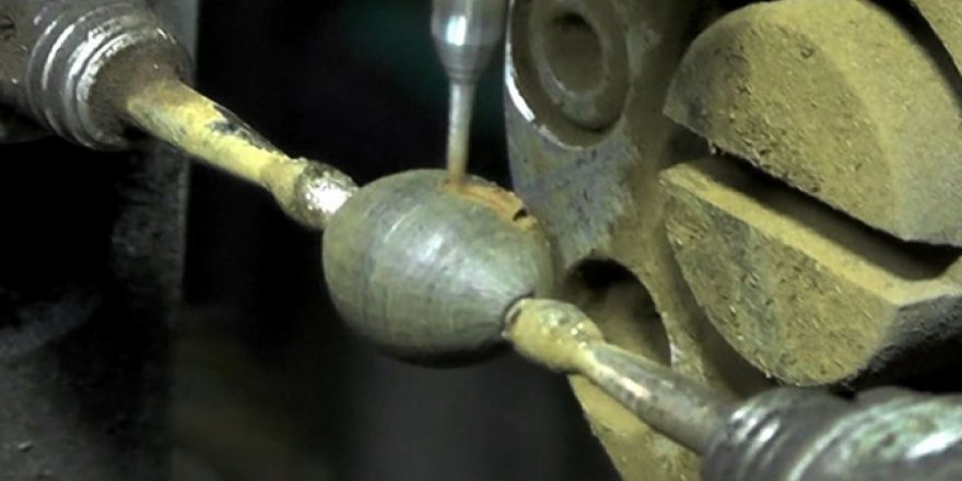 Erzurum'un meşhur Oltu Tespihi teknoloji ile üretiliyor