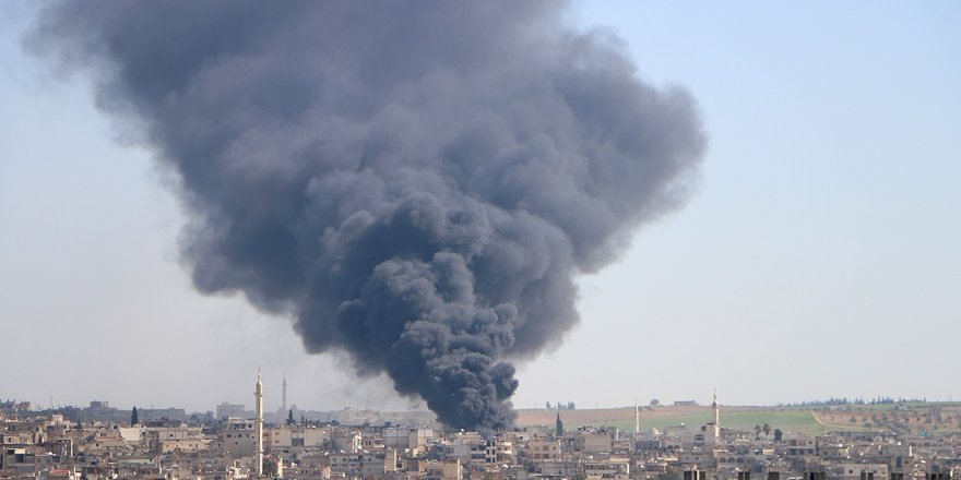 İdlib'te 5 sivil öldürüldü