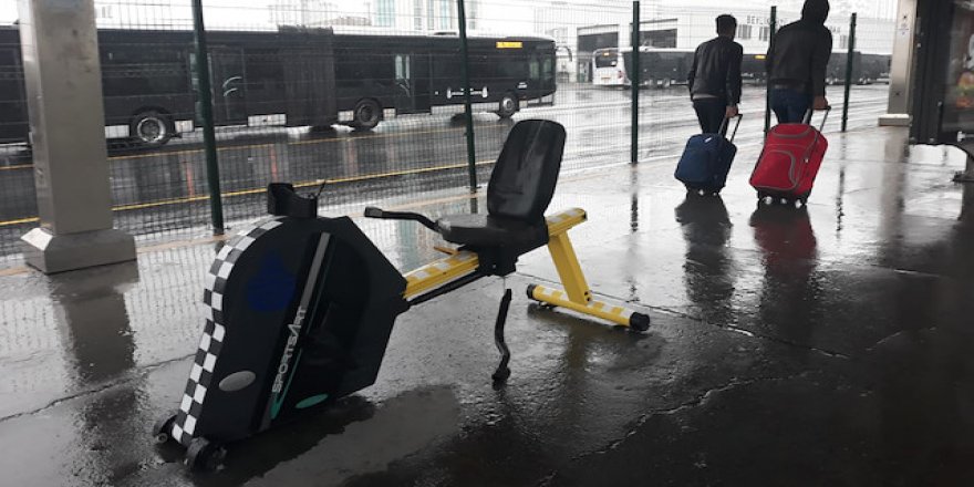 Metrobüs durağındaki 'bisikletler' yaygınlaştırılacak