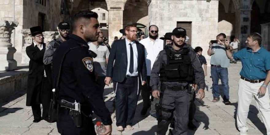 İsrailli aşırı sağcı milletvekilinden Mescid-i Aksa'ya baskın